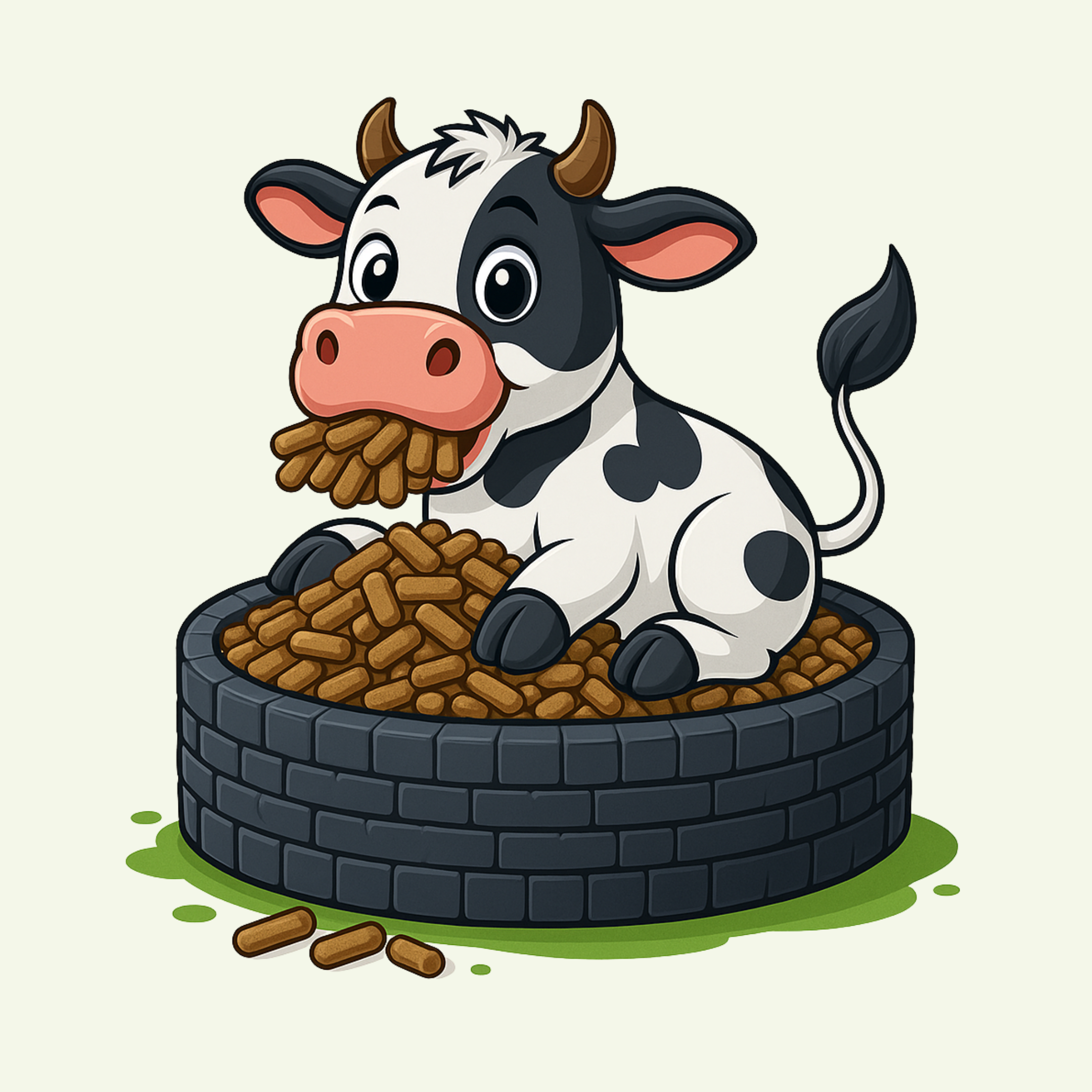 Sungrain Food Industries team in Punjab managing cattle feed production and dairy solutions